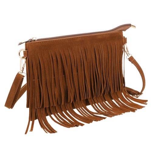 Tassel purse boho style - tassel, bag