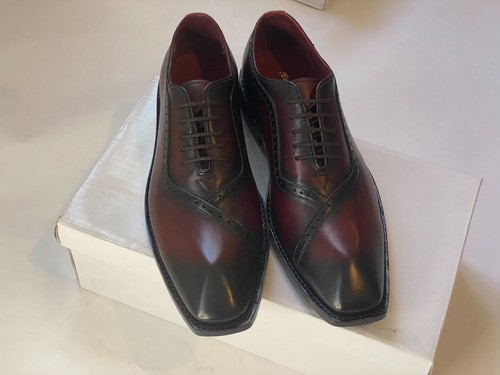 Handcrafted men burgundy - handcrafted,