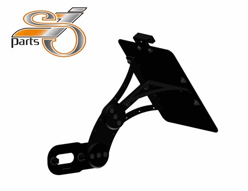 License plate holder side - license,