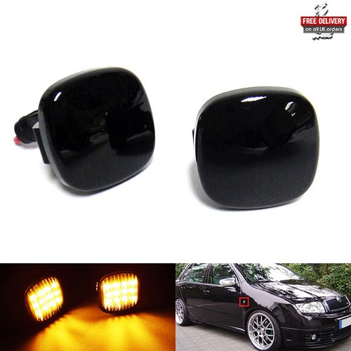 Black side indicator led - black,