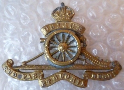 Ww1 royal artillery cap - ww1,