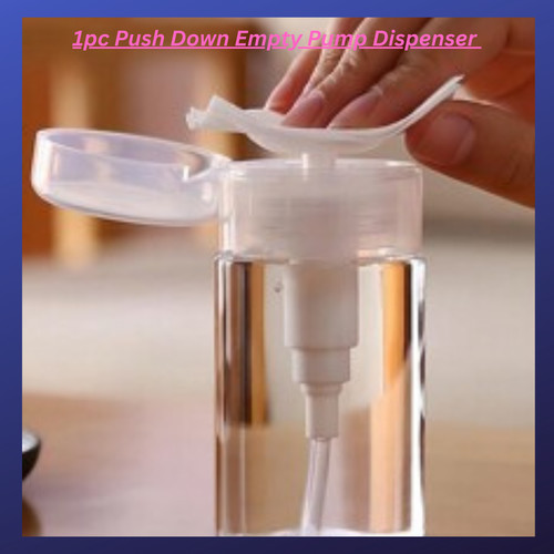Push down empty pump - empty, dispenser