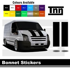 Bonnet Stripe Stickers Vinyl