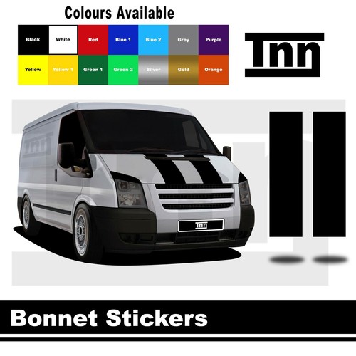 Bonnet stripe stickers vinyl - stripe,
