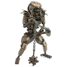 Predator Scrap Metal Sculpture
