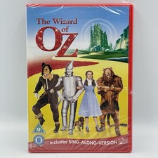 The Wizard Of Oz [DVD] Judy Garland • inc Sing-Along Version • UK R2  NEW SEALED