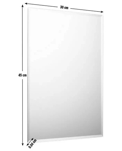 Mirror for wall frameless - for, |