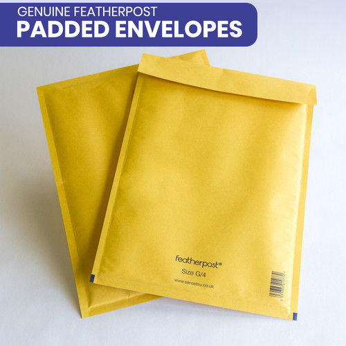 Gold padded bubble envelopes - gold,