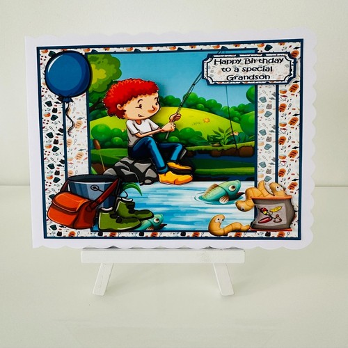 Handmade decoupaged little - 3d, "little