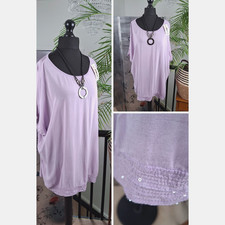 Lilac LADIES TUNIC Top Blouse