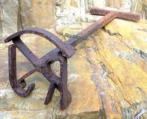 Vintage wrought iron - iron, cattle