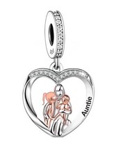 AUNTIE HUG HEART CHARM 💜