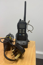 icom IC-M71 VHF marine radio and charger