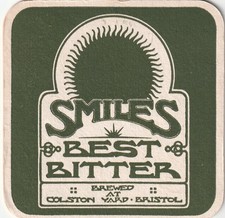 BEER MAT - SMILES BREWERY - BEST BITTER/ EXHIBITION - (Cat No 007) - (1981)