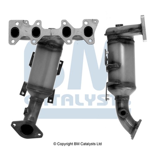 Catalytic converter fit kit - +,