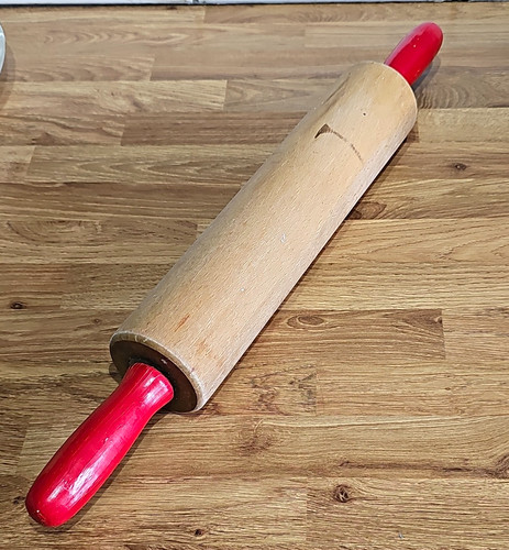 Plain wooden rolling - plain,