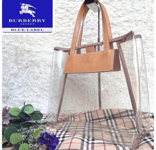 Burberry nova check pvc - burberry, clear
