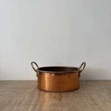 Vintage Copper & Brass Oval