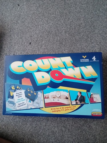 Countdown vintage board - board, game