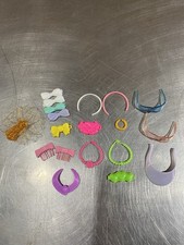Vintage 1990s Barbie Sindy Accessories Bundle jewellery hair Visor Sunglasses