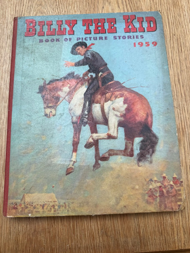 Vintage billy the kid book - book, of