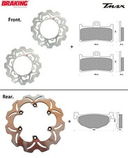 Front+Rear Brake Discs Kit