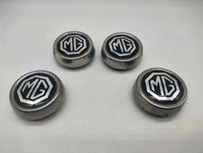 MG Chrome Plated Hub Wheel Caps X 4
