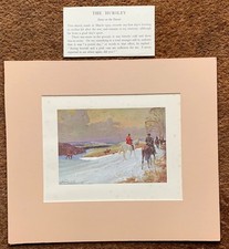 THE HURSLEY HUNT- `Snow on the