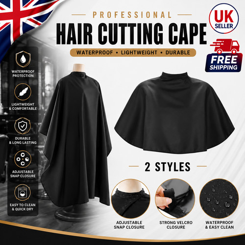 Waterproof salon barber cape - salon,