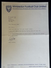 VINTAGE 1989 John Fashanu