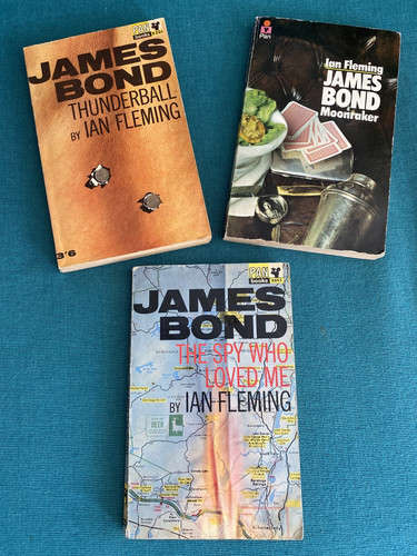 James bond pan paperbacks - 3,