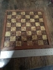 Handmade Chess Board Irish Prison Work Mountjoy? Not SIGNED
