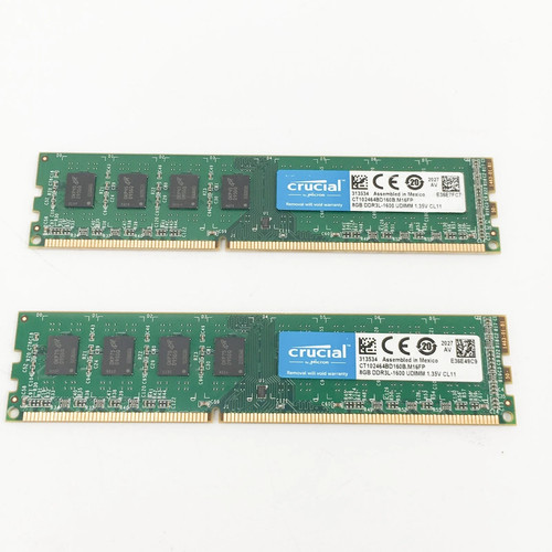 Crucial 16gb pc3 12800 - (2x8gb), pc3-12800