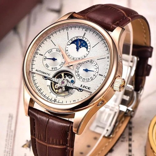 Lige automatic men watch - lige,