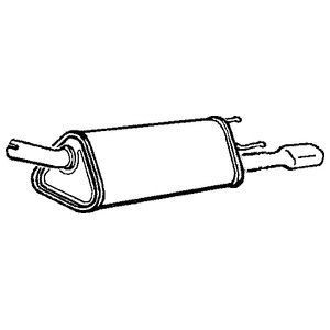 Klarius tail pipe - tail, back