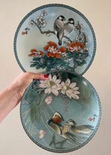 2 Vtg Porcelain Decorative