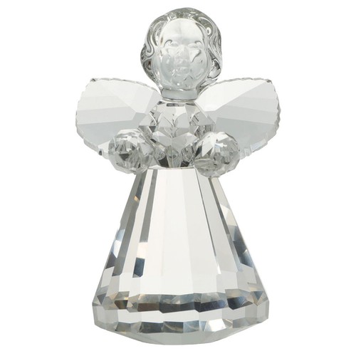 Glass angel figurine small - figurine,