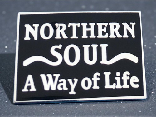 Northern soul badge - northern,