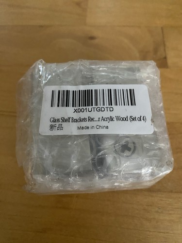 Glass shelf bracket - shelf, adjustable