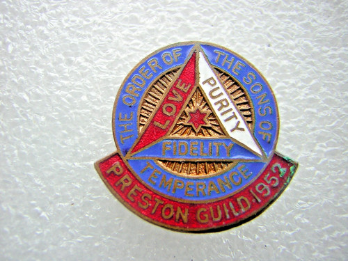 Old badge preston guild - old,