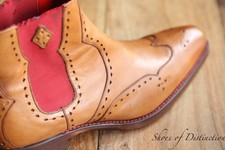Jeffery west tan leather - west,