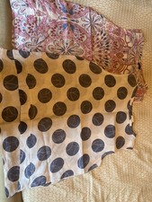 Set of 2 Luca Vanucci linen tops Size XL