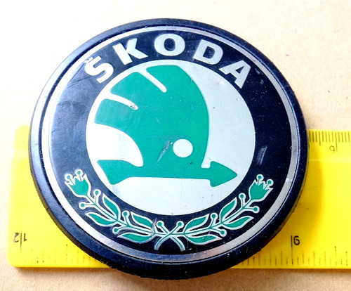 Skoda logo circular - circular, car