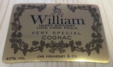 Personalised Hennessy Cognac
