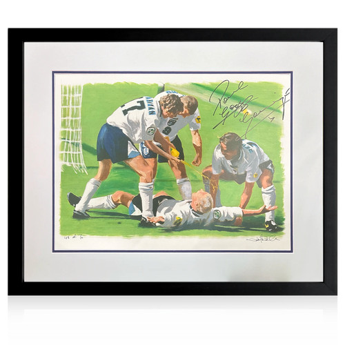 Paul gascoigne signed dentist - paul,