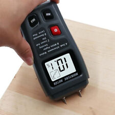 LCD Damp Meter Digital Moisture Detector Wood Humidity Caravan Tester Tool