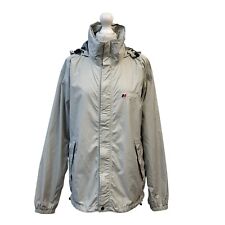Berghaus Aqua Foil Grey Windbreaker Hooded Jacket Uk Men's Size Medium J556