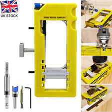 Door Hinge Routing Jig Stable Easy Installation Hinge Router Adjustable Door