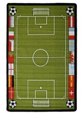 Football Pitch Rug Mat Carpet Nations Bedroom Playroom Living Room