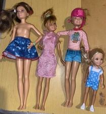 4 Barbie Sisters Dolls 